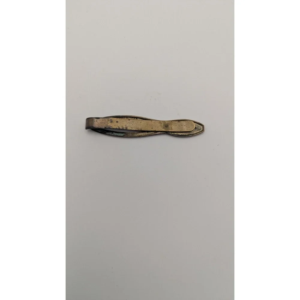 Vintage Brass Pliers Tie Clip Novelty Tool Shape Mens Accessory Industrial Style